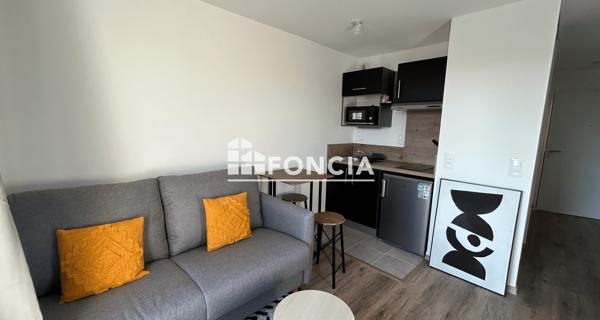 Location Studio meublé 19.76 m² - Tours 37100
