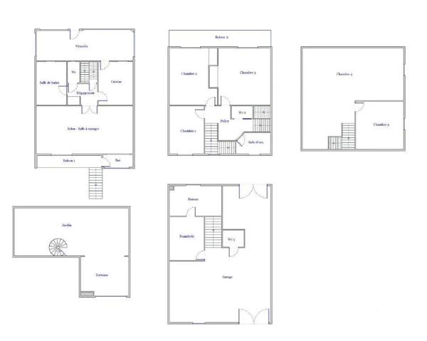 Maison à vendre  6 pièces - 150,51 m 2   COLOMBES  - 92