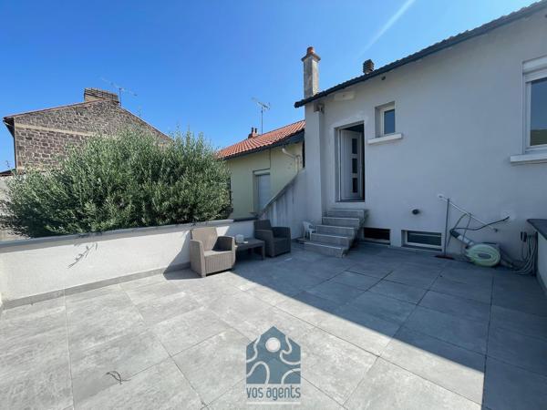 Ensemble immobilier comprenant une maison avec 2 chambres, jardin et un studio en annexe, un appartement indép