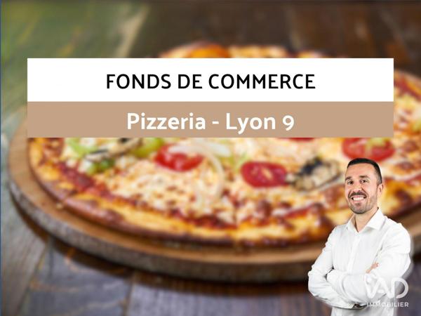 Pizzeria à vendre 49 m² Lyon 9