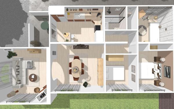 Appartement à vendre    4 pièces • 85 m2 Allauch