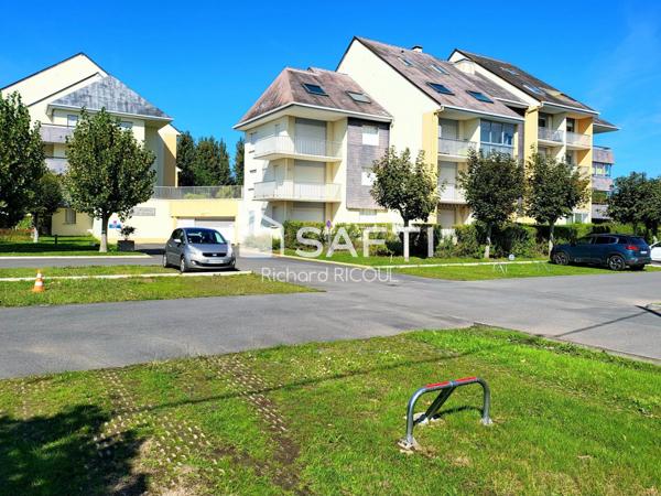 App Cabourg 63m² 85m² au sol - 2 ch en duplex - Terrasse - Parkg