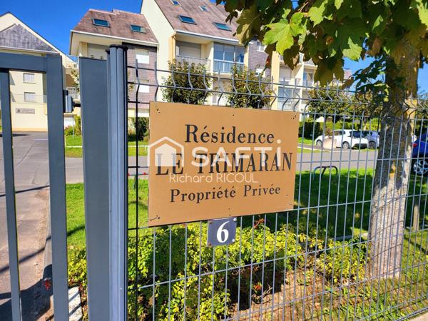 App Cabourg 63m² 85m² au sol - 2 ch en duplex - Terrasse - Parkg