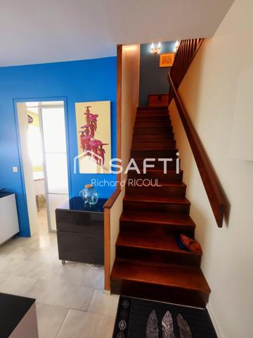 App Cabourg 63m² 85m² au sol - 2 ch en duplex - Terrasse - Parkg