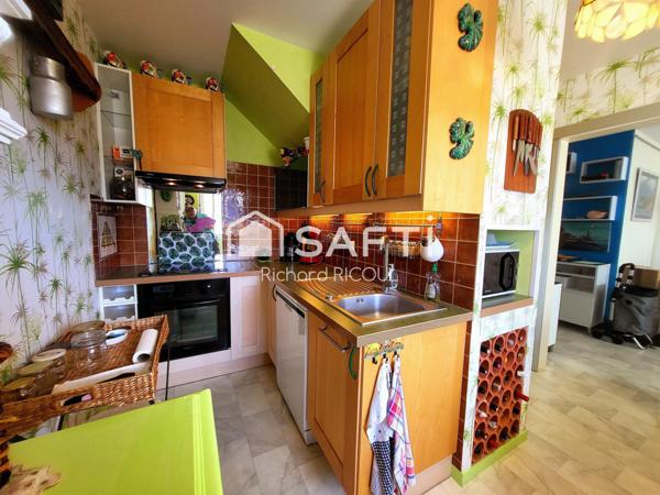 App Cabourg 63m² 85m² au sol - 2 ch en duplex - Terrasse - Parkg