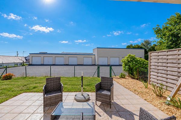 Appartement 2 pièces à vendre à Saint Aubin d'Aubigné - Rez-de-chaussée avec jardin et garage. Proche commerces