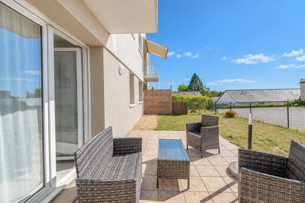 Appartement 2 pièces à vendre à Saint Aubin d'Aubigné - Rez-de-chaussée avec jardin et garage. Proche commerces