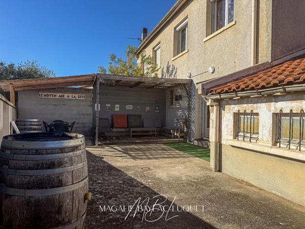 EXCLUSIVITE  - CARCASSONNE  - MAISON T4 - GARAGE  - JARDIN - TERRASSE