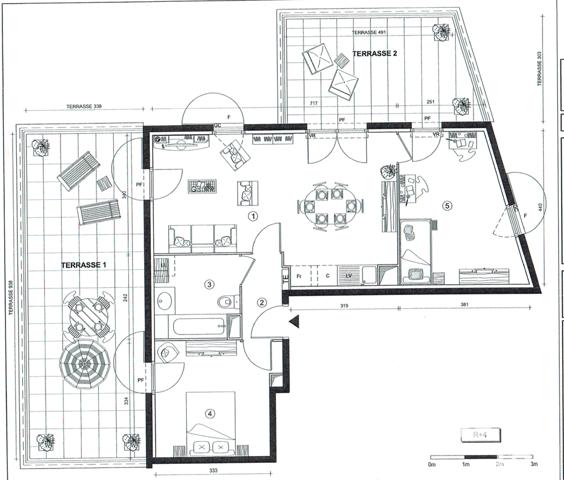 Appartement à vendre 3 pièces 61,6 m² Juvisy-sur-Orge