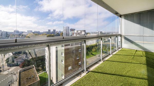 Nantes Centre-ville, T4 avec 2 terrasse et parking PMR