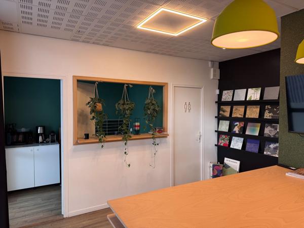 Bureau à louer à Nantes proche Gare Sud avec fibre optique