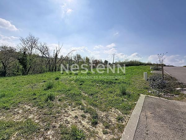 A vendre Terrain à Auch 878 m2 dans lotissement neuf, vue dégagée