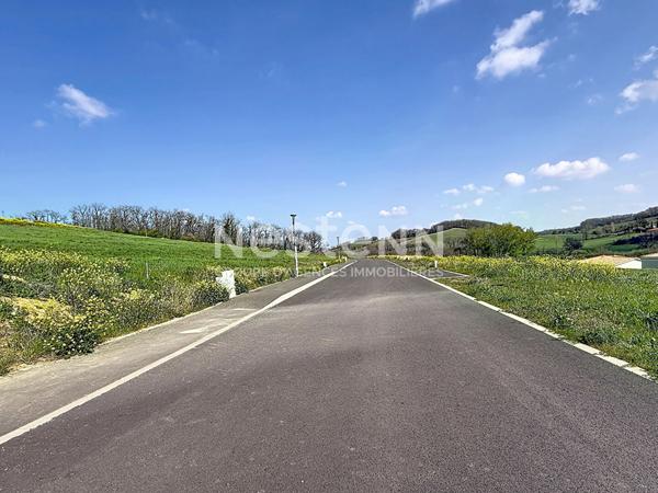 A vendre Terrain à Auch 878 m2 dans lotissement neuf, vue dégagée