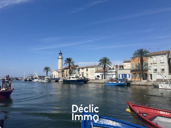 Vente appartement ancien Le grau du roi, 23m² 1 pièce 111 871€ avec balcon