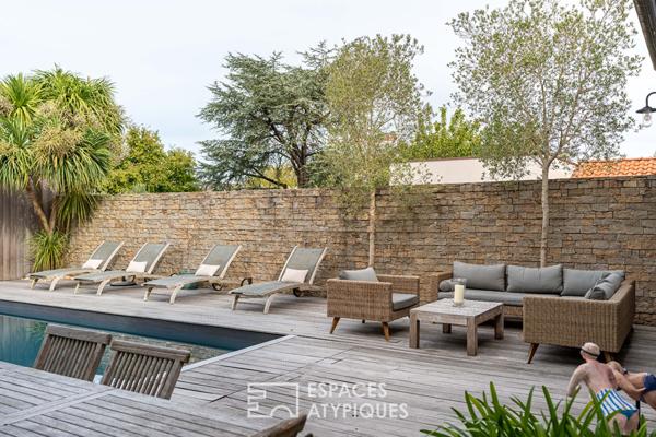 Charme contemporain avec piscine Rezé St Paul