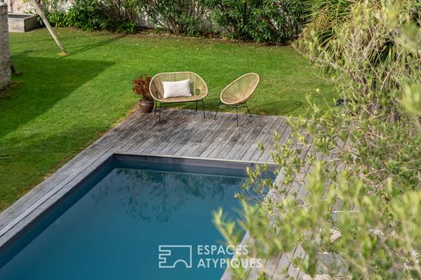 Charme contemporain avec piscine Rezé St Paul