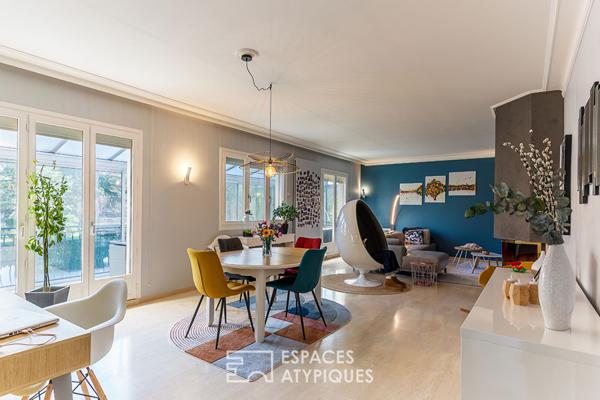 Maison de caractère et dépendances Atypiques dans un parc arboré aux portes de Valence