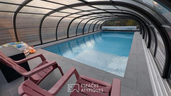 Maison de caractère et dépendances Atypiques dans un parc arboré aux portes de Valence