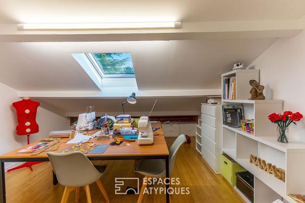 Maison de caractère et dépendances Atypiques dans un parc arboré aux portes de Valence