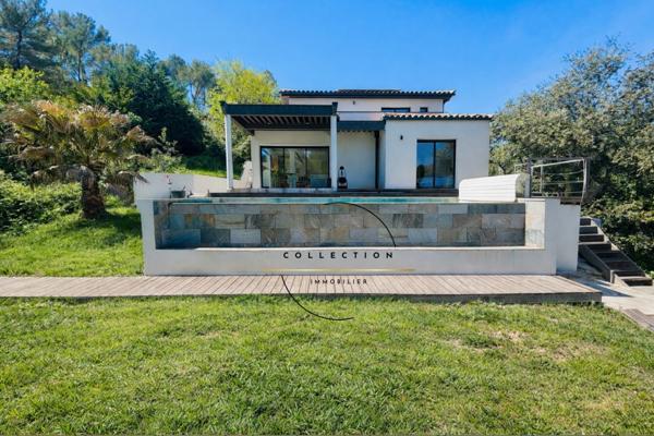 Montferrier-sur-Lez (34980) Villa contemporaine avec vue et environnement exceptionnels