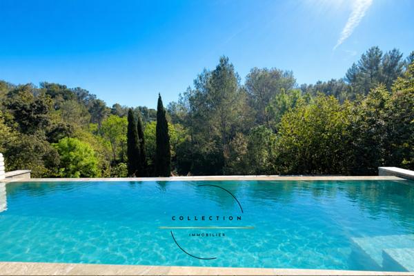 Montferrier-sur-Lez (34980) Villa contemporaine avec vue et environnement exceptionnels
