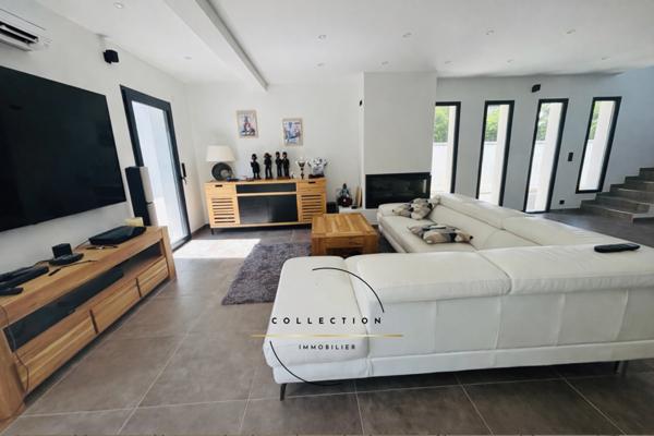 Montferrier-sur-Lez (34980) Villa contemporaine avec vue et environnement exceptionnels