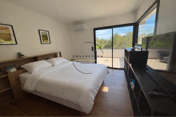Montferrier-sur-Lez (34980) Villa contemporaine avec vue et environnement exceptionnels