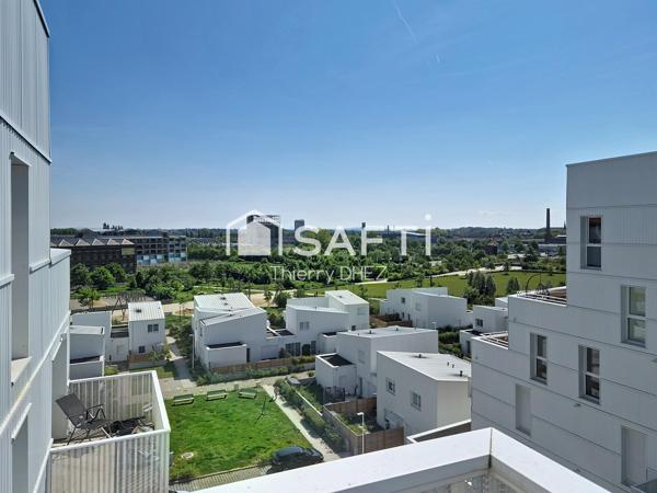 T2 41m² de 2022 au dernier étage avec balcon, vue dégagée et frais de notaire réduits !