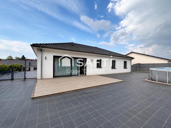 Maison contemporaine aux prestations de qualité