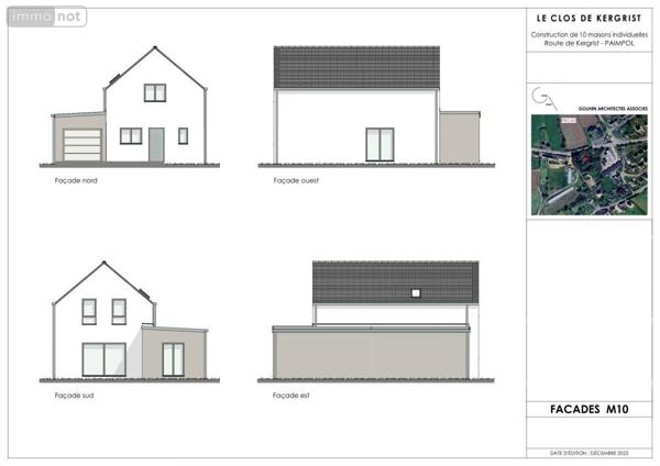 Maison à vendre à Paimpol dans les Côtes-d'Armor (22500), ref : 22023-3496