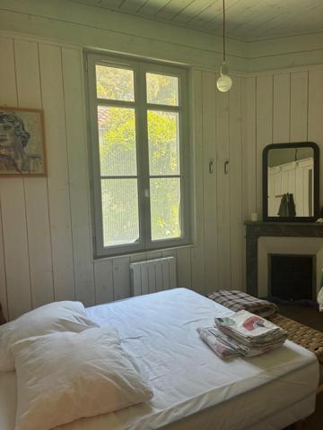 Maison ville d'hiver.