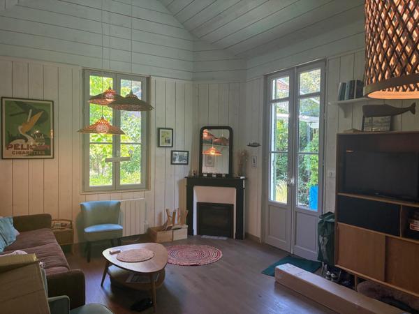 Maison ville d'hiver.