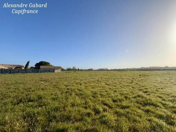 Terrain constructible aux portes de Langon - Environnement privilégié