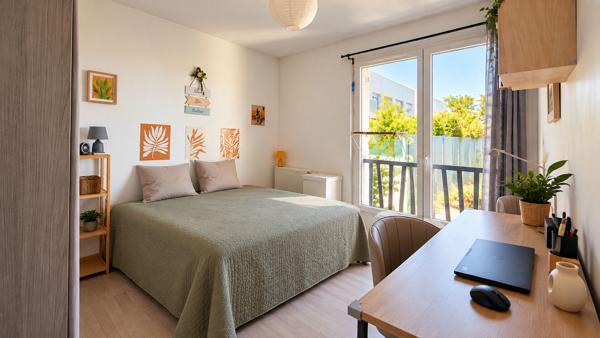 Appartement Villenoy proche gare - F2 - balcon et place de stationnement - dernier étage.