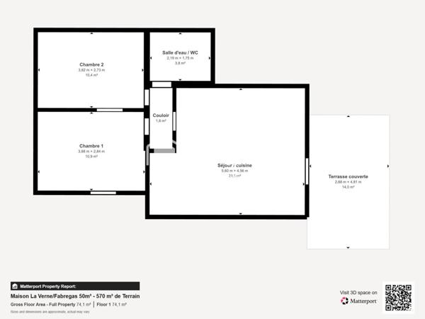 Maison de vacances à Fabregas – Plages à pied, jardin arboré, esprit villégiature