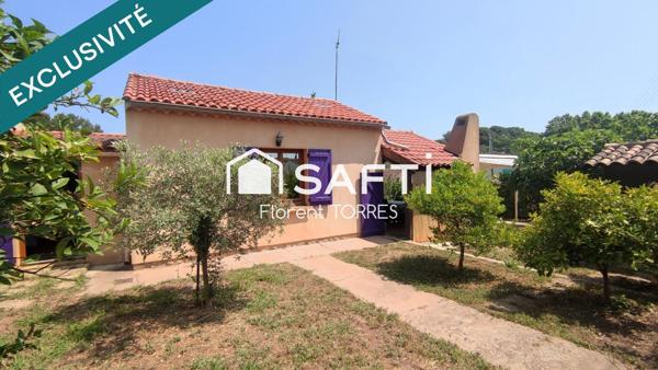 Maison de vacances à Fabregas – Plages à pied, jardin arboré, esprit villégiature