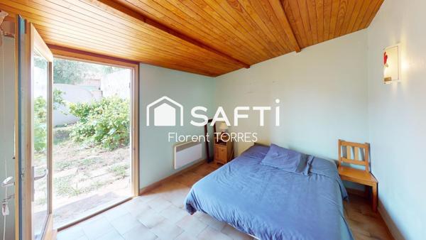 Maison de vacances à Fabregas – Plages à pied, jardin arboré, esprit villégiature