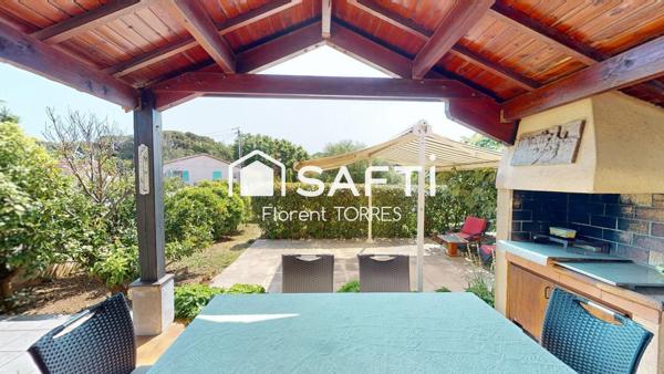 Maison de vacances à Fabregas – Plages à pied, jardin arboré, esprit villégiature