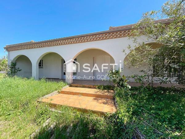 Beau potentiel pour cette villa à rénover !