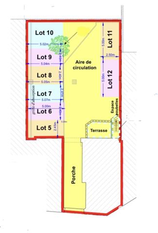 Parking à vendre 12 m² Bordeaux
