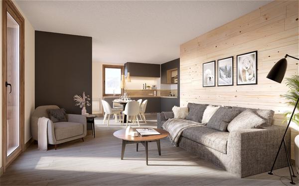 Vente Appartement de luxe Les Deux Alpes 2 Pièces 59.39 m²