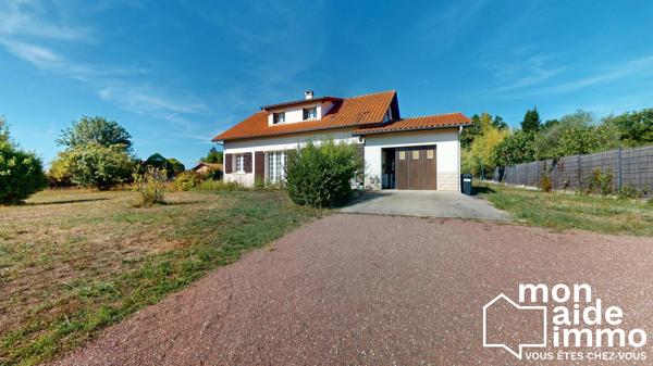 Maison 3 chambres, garage attenant 41m² sur 4450m²