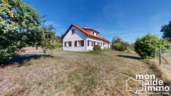 Maison 3 chambres, garage attenant 41m² sur 4450m²