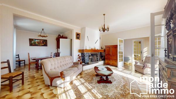 Maison 3 chambres, garage attenant 41m² sur 4450m²