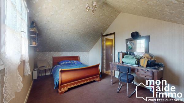 Maison 3 chambres, garage attenant 41m² sur 4450m²