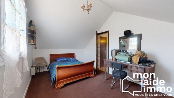 Maison 3 chambres, garage attenant 41m² sur 4450m²