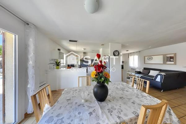 Maison familiale 4 chambres avec piscine - Terrain de 676 m²