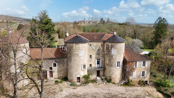 Château médiéval du XIIIe siècle à fort potentiel évènementiel en Saône-et-Loire