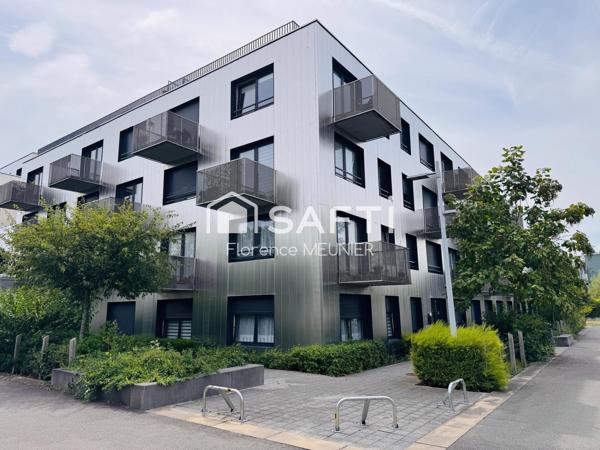 EURASANTÉ – T2 RÉCENT AVEC BALCON, VUE DÉGAGÉE ET PARKING