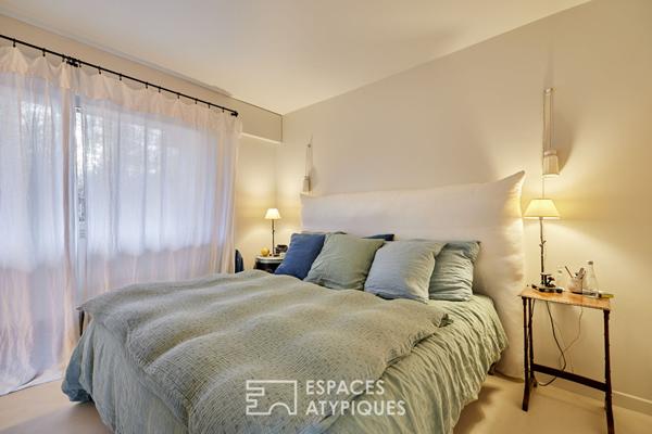 Deux pièces vue mer rénové par architecte